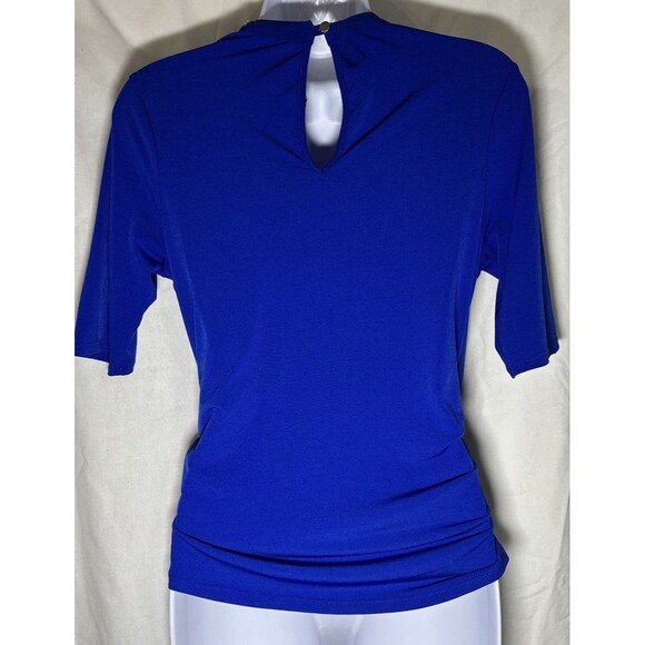 Moa Moa Pluss Size Cinched Waist Short Sleeve T-Shirt Size M - Picture 3 of 9